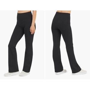 SPANX Shape Booty Boost Flare Pant Leggings Black Size L